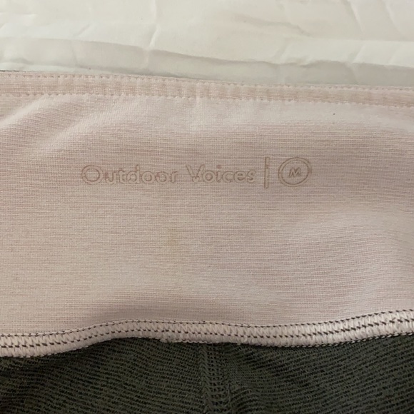 outdoor voices high waisted color block leggings - Picture 2 of 4